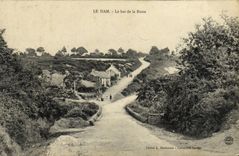 VINTAGE POSTCARD Ham the bottom of the Hillock