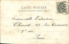 VINTAGE POSTCARD Fair of Guibray to XVl E century