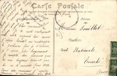 VINTAGE POSTCARD Guibray the Road D Nickel silver