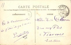 CPA Falaise Guibray Place Reine Mathilde