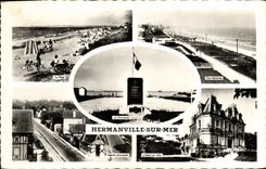 POSTAL MODERNA Hermanville en el mar