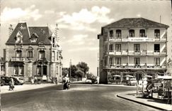 MODERN CARD Hermanville the Breach Street of Doctor Turgis Restoring of the Breach