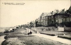 VINTAGE POSTCARD Hermanville Groups Villas