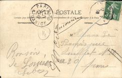 VINTAGE POSTCARD the Breach D Hermanville the Road of Ouistreham Children