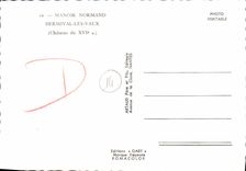 MODERN CARD Hermival Be worth them the castle