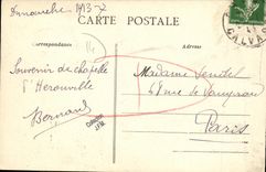 VINTAGE POSTCARD Herouville View