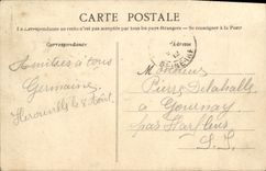 VINTAGE POSTCARD Herouville the Cave