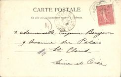 VINTAGE POSTCARD the Home L Church