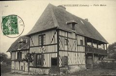 VINTAGE POSTCARD L Hotel trade Old House