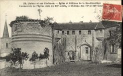 VINTAGE POSTCARD Lisieux and Its Surroundings Church and Castle of the Hop field