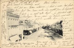 VINTAGE POSTCARD Isigny On Mer Centers City