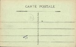 VINTAGE POSTCARD Isigny On Sea Quay of Hogues Small fishing boats