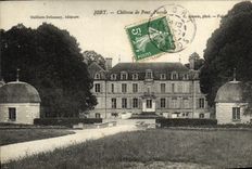 VINTAGE POSTCARD Jort Castle of Bridge Frontage