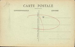 VINTAGE POSTCARD Mondaye L Assumption Vault of the Virgin