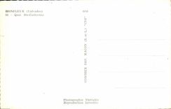 CPM Honfleur Quai Ste Catherine