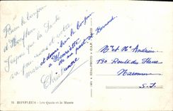 CPM Honfleur Quais et le Musee