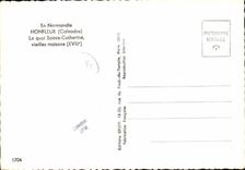 CPM Honfleur Quai Saint Etienne Vieilles maisons