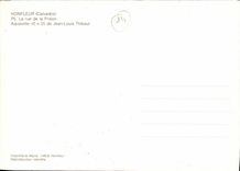 CPA Honfleur Aquarelle de Jean Louis Thibaut Societe du Vieux Honfleur 