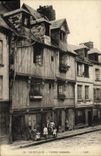 CPA Honfleur Vieilles Maisons Enfants