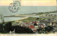 CPA Honfleur Panorama Pris de la Cote Sainte Simeon