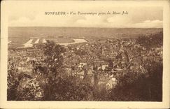 CPA Honfleur Vue Panoramique Prise du Mont Joli