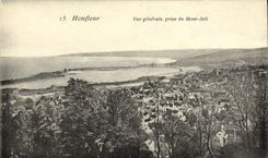 CPA Honfleur Vue Generale Prise du Mont Joil