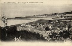 CPA Honfleur Panorama Pris de la Cote de Grace