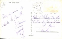 CPM Honfleur Souvenir