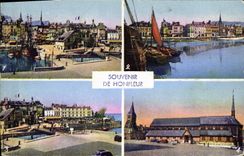 CPM Honfleur Eglise Sainte Catherine