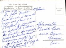 CPM Honfleur La Lieutenance Les Vieilles Maisons du Quai