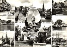 CPM Honfleur La Lieutenance Les Vieilles Maisons du Quai