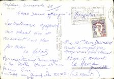 CPM Honfleur La Lieutenance Les Vieilles Maisons du Quai