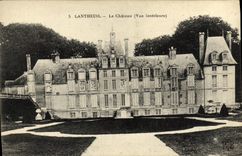 VINTAGE POSTCARD Lantheuil the Castle