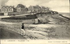 VINTAGE POSTCARD Langrune View