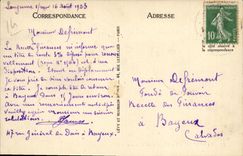 VINTAGE POSTCARD Langrune the Beach and Cabins