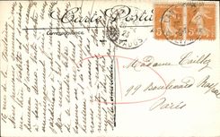 VINTAGE POSTCARD Langrune L Hour of the Bath