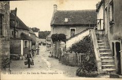 VINTAGE POSTCARD Langrune a Corner of the Old man