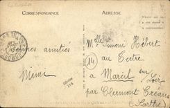 VINTAGE POSTCARD Langrune On Sea the Beach and L Hotel of the Small Paradise