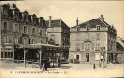 VINTAGE POSTCARD Langrune On Sea hotels