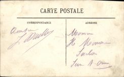 VINTAGE POSTCARD Langrune Cabins and the Beach