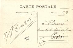 VINTAGE POSTCARD Langrune Avenue of L Is