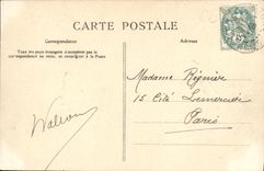 VINTAGE POSTCARD Langrune On Sea Cliffs