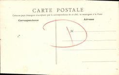 VINTAGE POSTCARD Langrune On Mer Fishes With Shrimps and the Crabs Children