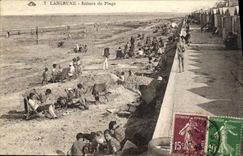 VINTAGE POSTCARD Langrune Scenes of Beach