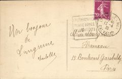 VINTAGE POSTCARD Langrune On Sea Group de Villas On Cliffs