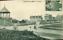 VINTAGE POSTCARD Langrune On Sea the Mill