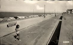 MODERN CARD Langrune On Sea Seen D Together Towards Luc On Sea