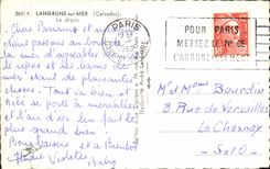 MODERN CARD Langrune On Sea the Dam