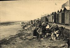 MODERN CARD Langrune On Sea cabins