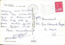 MODERN CARD Lion sur Mer Lion sur Mer